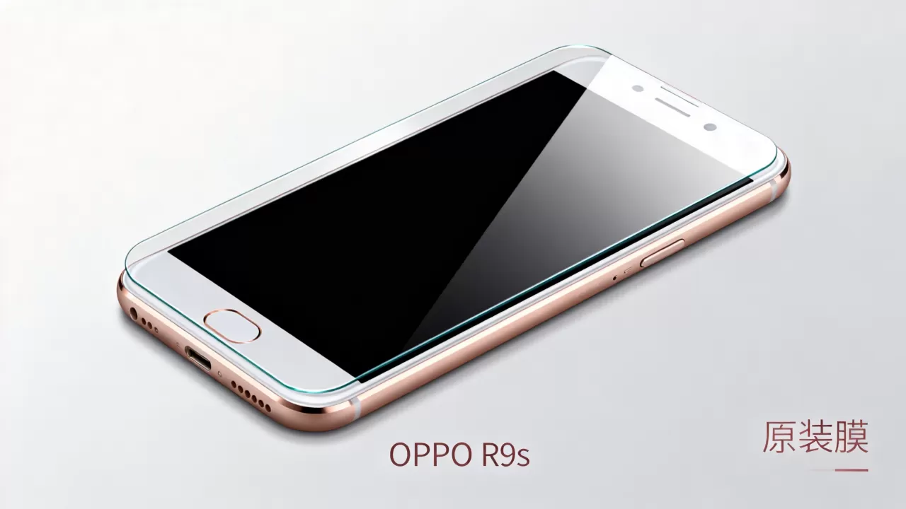 oppor9s自带膜是什么膜，OPPO R9s原装贴膜是钢化膜吗