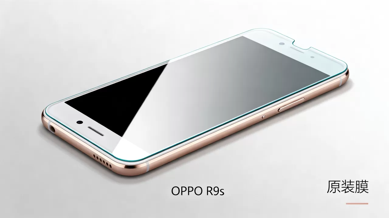 oppor9s自带膜是什么膜，OPPO R9s原装贴膜是钢化膜吗