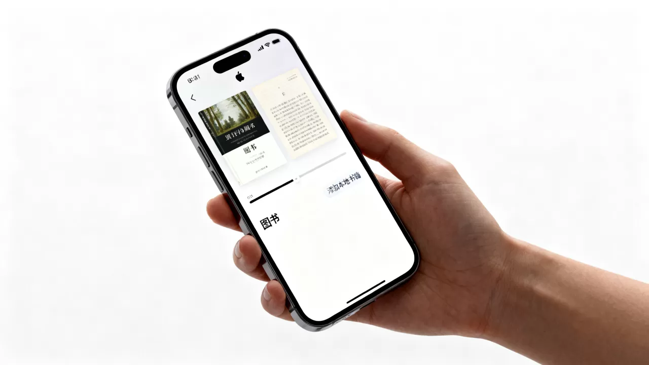 iphone怎么本地看书，苹果手机自带图书app使用方法