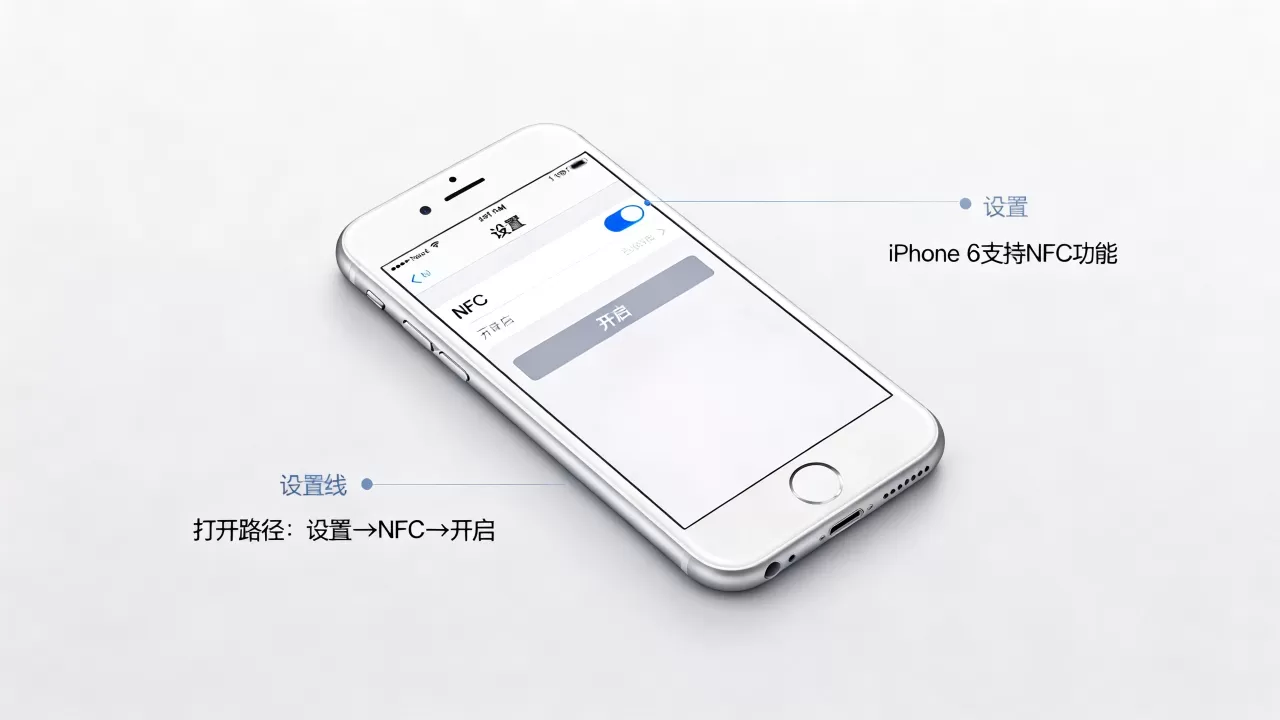 iphone6怎么打开nfc，苹果6支持NFC功能吗