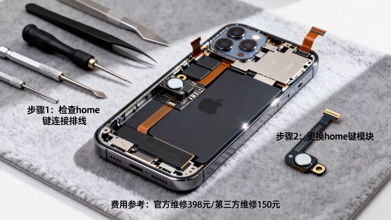 iPhone home键坏了怎么处理?home键失灵维修方法及费用详解 iPhone home键坏了怎么处理?home键失灵维修方法及费用详解