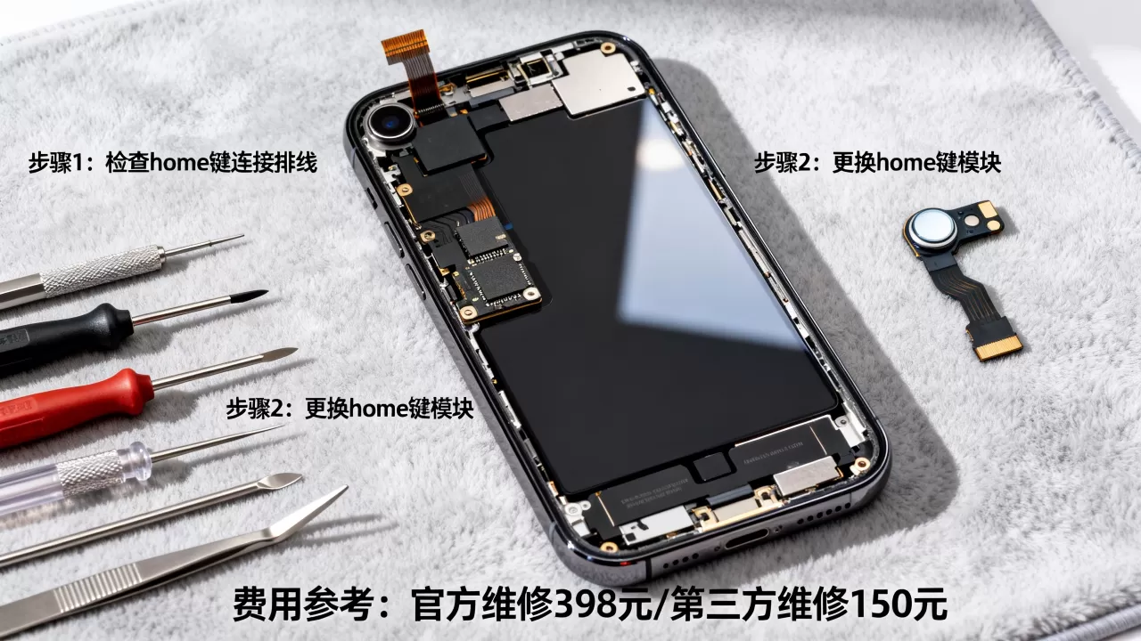 iPhone home键坏了怎么处理?home键失灵维修方法及费用详解 iPhone home键坏了怎么处理?home键失灵维修方法及费用详解