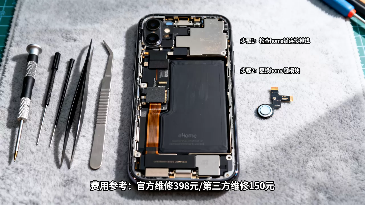 iPhone home键坏了怎么处理?home键失灵维修方法及费用详解 iPhone home键坏了怎么处理?home键失灵维修方法及费用详解