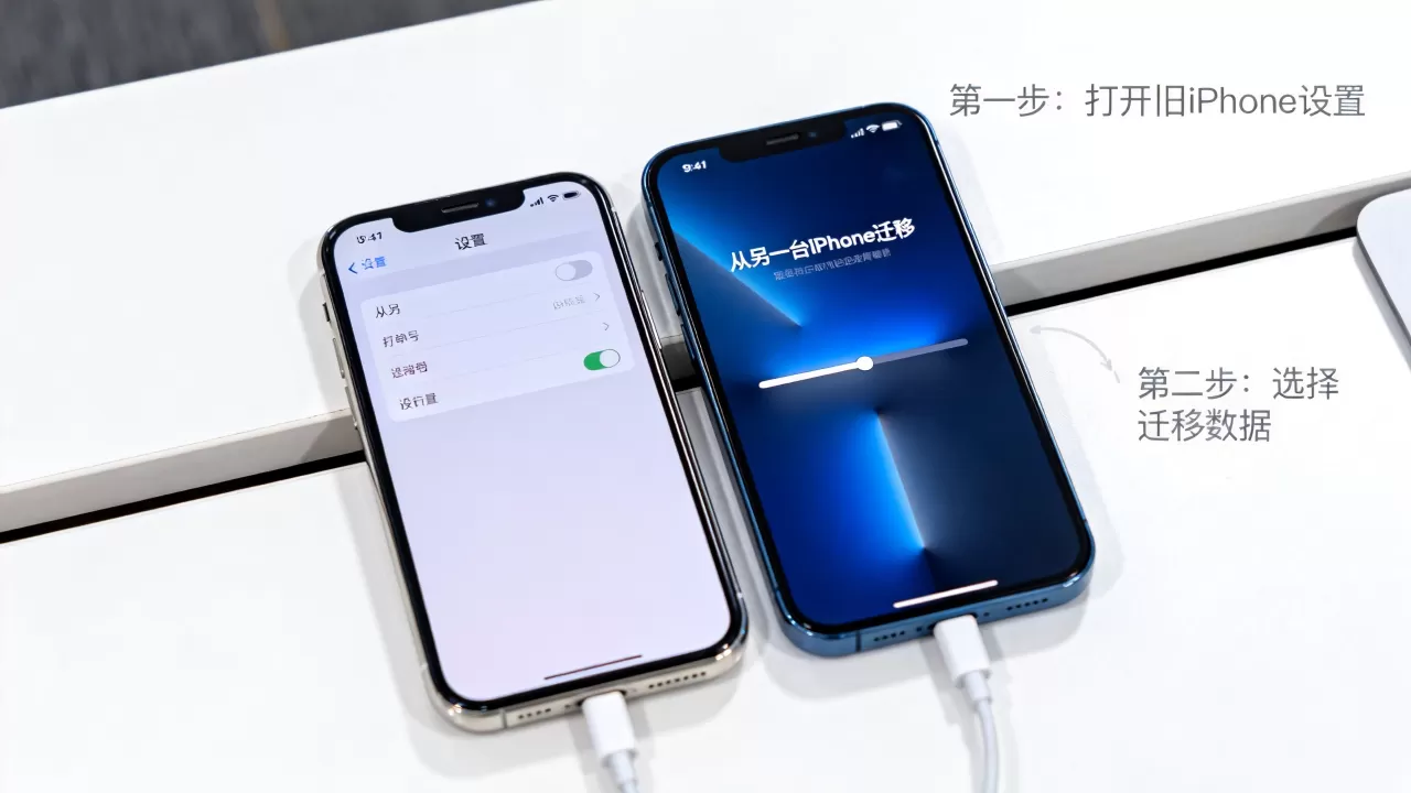 iphone怎么换机，iphone换机数据迁移