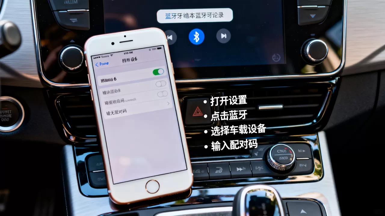 iphone6怎么连汽车蓝牙,苹果手机连接车载蓝牙教程 iphone6怎么连汽车蓝牙,苹果手机连接车载蓝牙教程