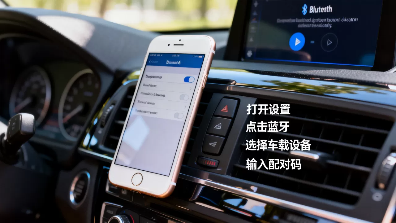iphone6怎么连汽车蓝牙,苹果手机连接车载蓝牙教程 iphone6怎么连汽车蓝牙,苹果手机连接车载蓝牙教程