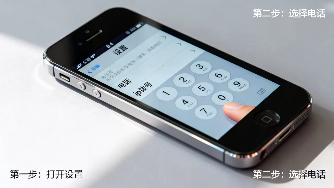 iphone4怎么ip拨号，iphone4设置ip拨号方法