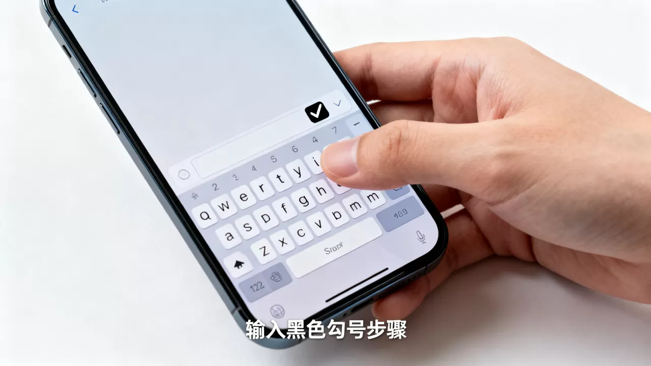 iphone黑色的对号怎么打,iPhone键盘如何输入黑色勾号 iphone黑色的对号怎么打,iPhone键盘如何输入黑色勾号