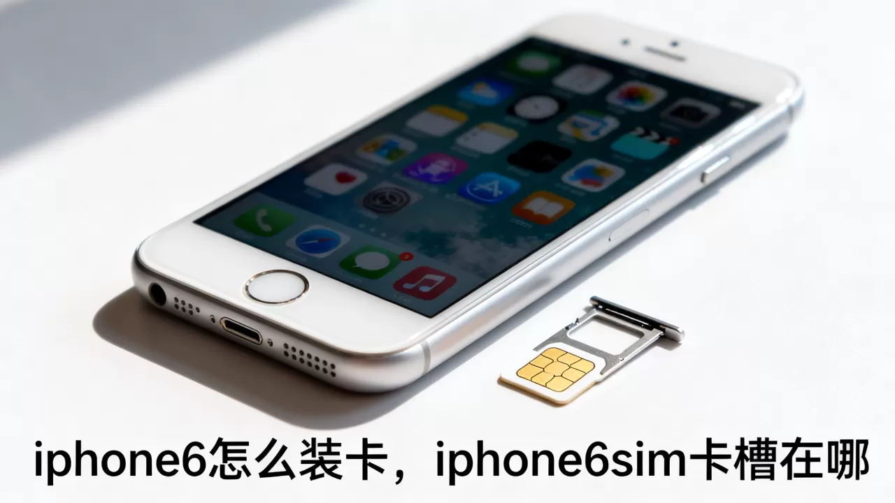 iphone6怎么装卡,iphone6sim卡槽在哪 iphone6怎么装卡,iphone6sim卡槽在哪