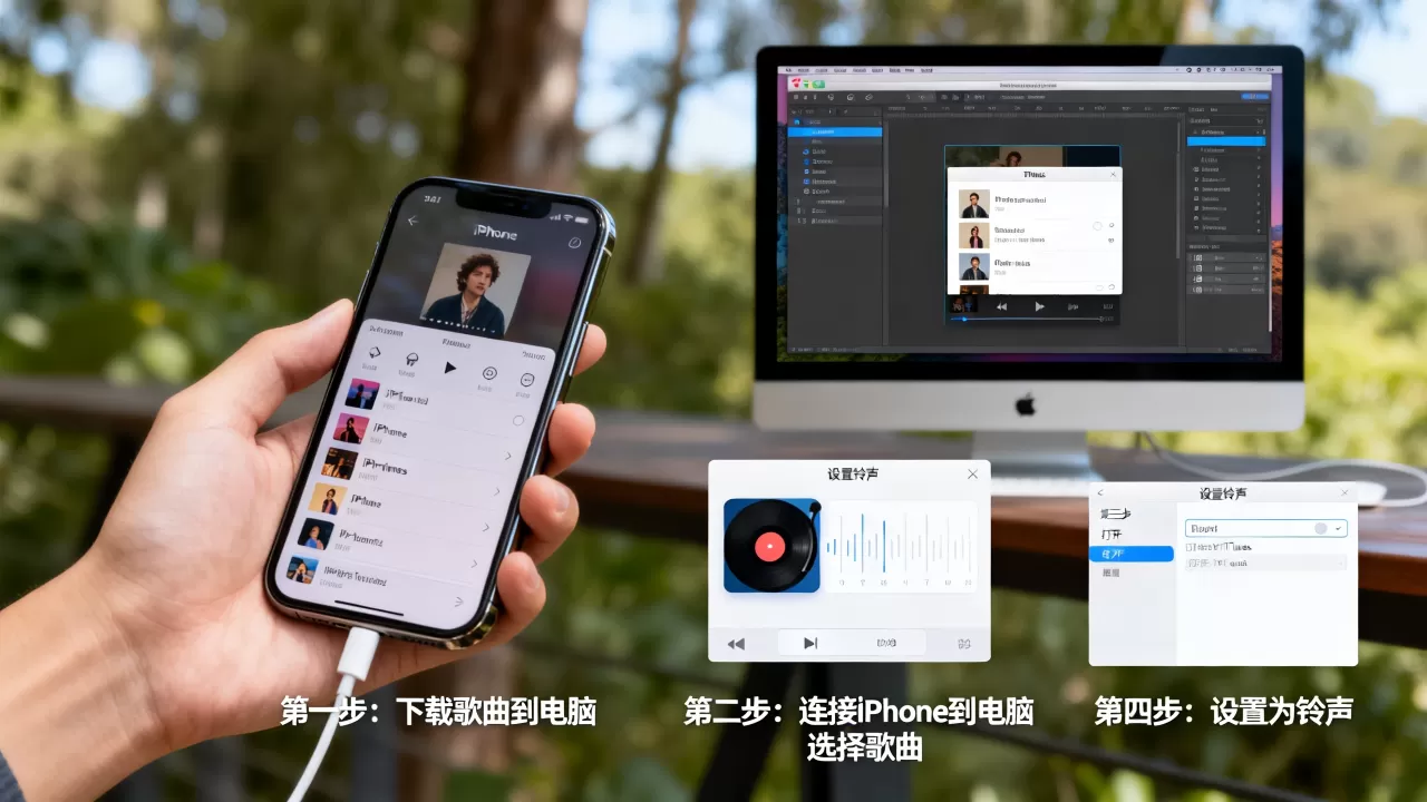 怎么把下载的歌曲放到iphone当铃声,iPhone设置自定义铃声教程 怎么把下载的歌曲放到iphone当铃声,iPhone设置自定义铃声教程