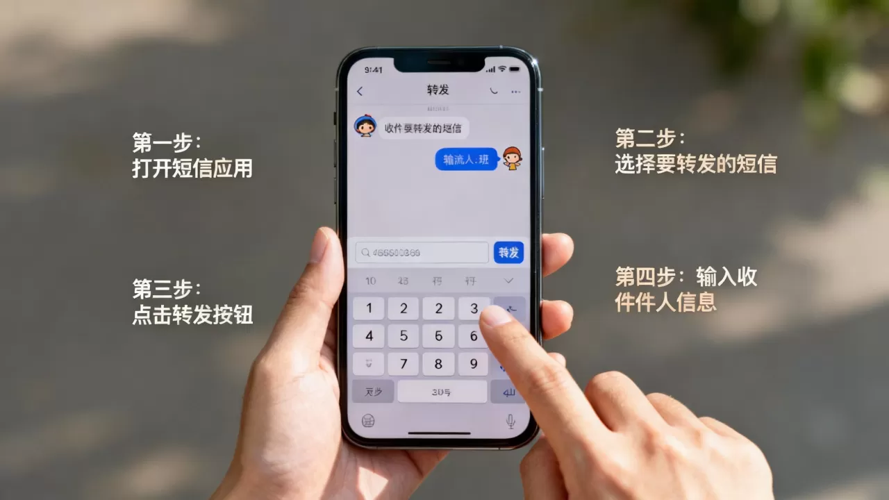 iphone怎么转发短信，苹果手机转发短信的具体操作步骤