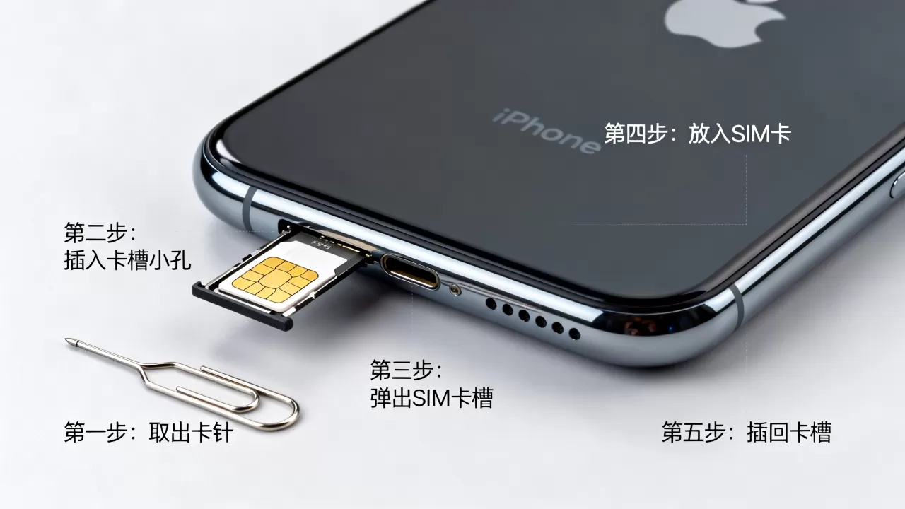 iphone手机怎么装sim卡,iPhone手机插SIM卡教程 iphone手机怎么装sim卡,iPhone手机插SIM卡教程