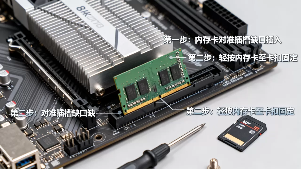 显卡内存卡组装教程,显卡内存卡组装步骤 显卡内存卡组装教程,显卡内存卡组装步骤