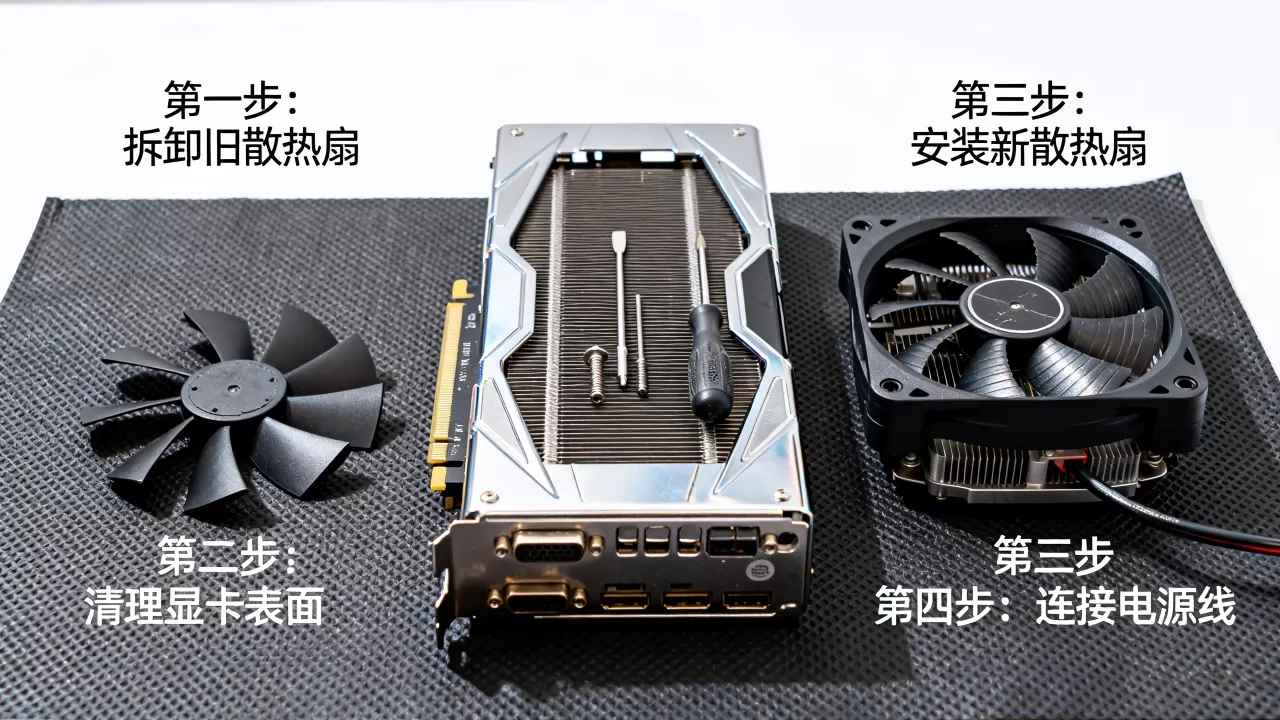 显卡散热扇怎么装?显卡风扇安装教程 显卡散热扇怎么装?显卡风扇安装教程