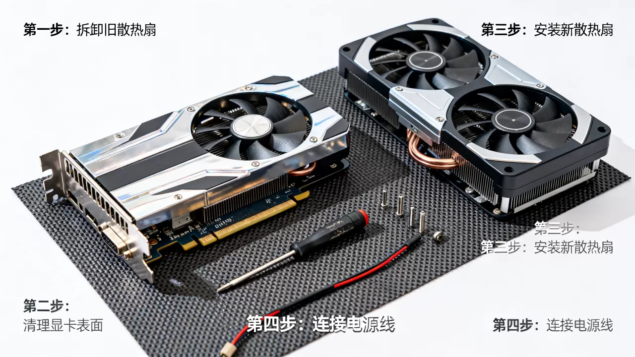 显卡散热扇怎么装?显卡风扇安装教程 显卡散热扇怎么装?显卡风扇安装教程