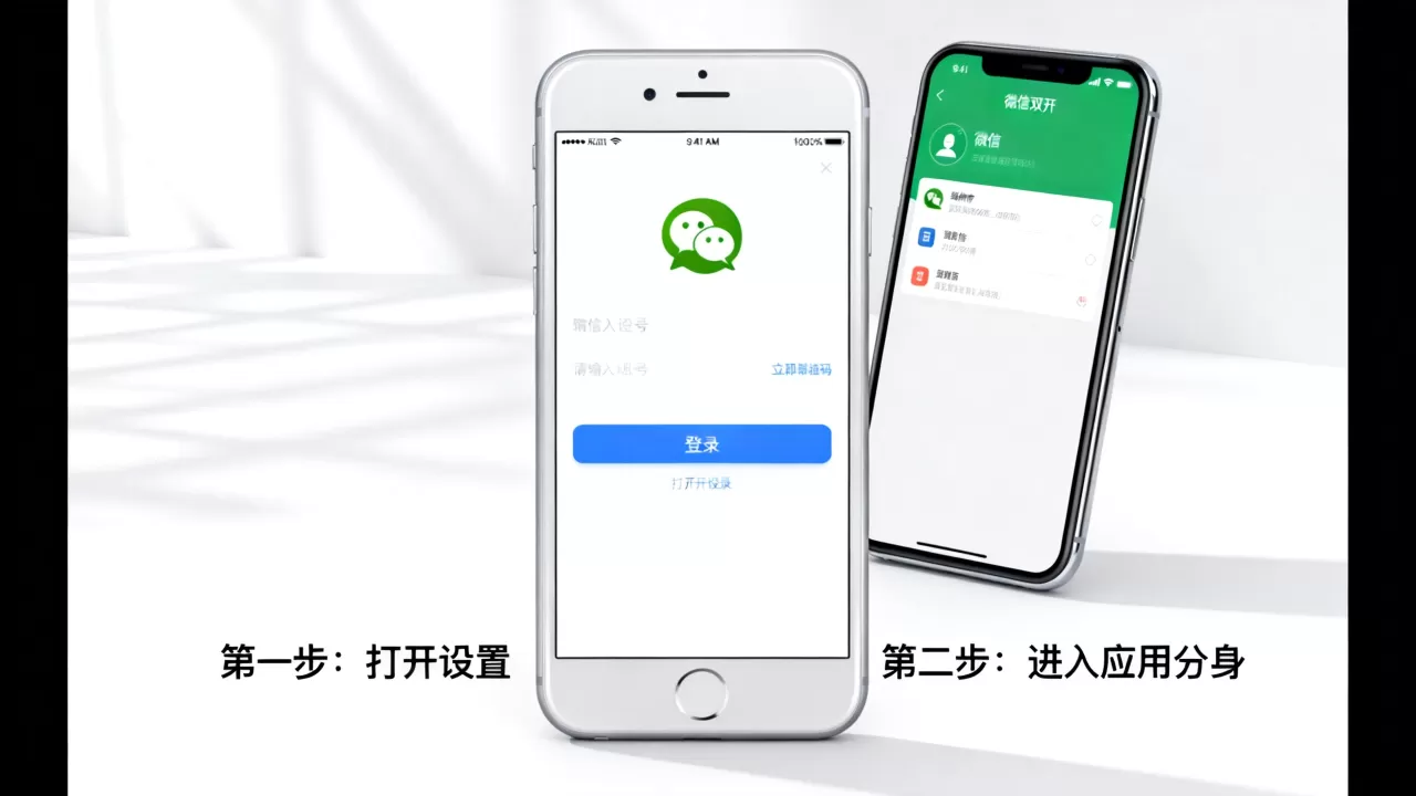 iphone不越狱怎么装两个微信,苹果双开微信方法 iphone不越狱怎么装两个微信,苹果双开微信方法