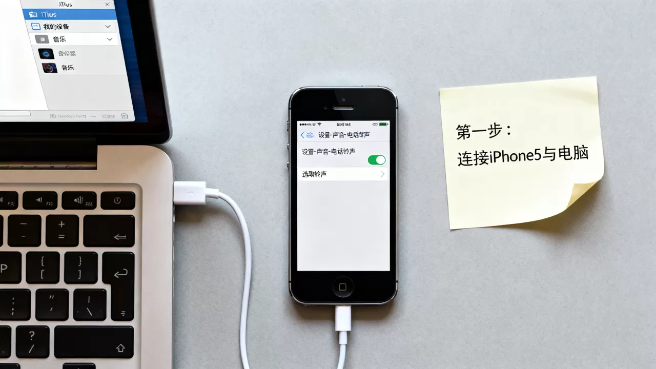 iphone5怎么快速把歌设置成铃声，iphone5设置自定义铃声教程