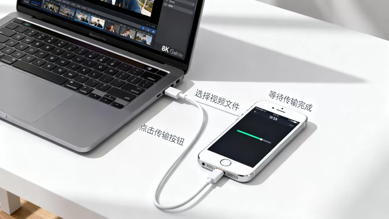 怎么从电脑传视频到iphone5s，电脑传视频到iphone5s