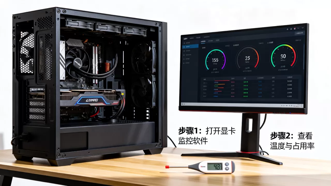 如何常看电脑显卡的温度和占用率,查看显卡状态 如何常看电脑显卡的温度和占用率,查看显卡状态