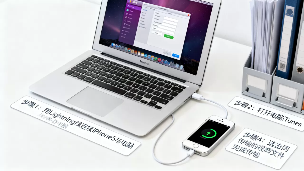 电脑上的电影怎么传到iphone5上，iphone5怎么导入电脑视频