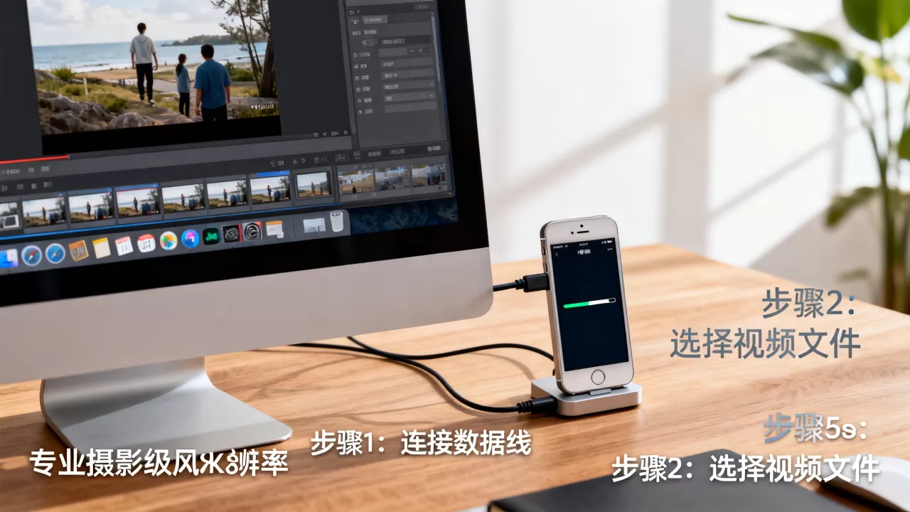 电脑视频怎么传到iphone5s，iPhone5s导入视频教程