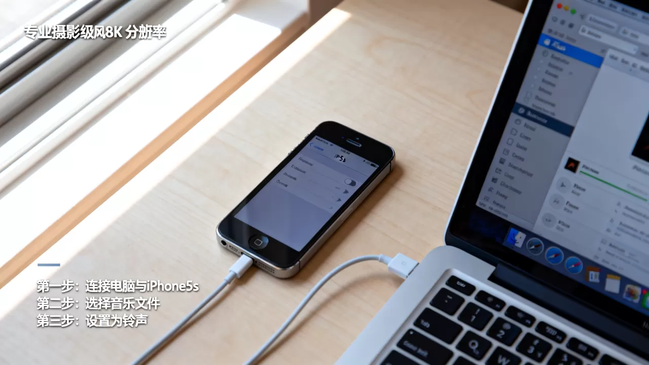 怎么把音乐放到iphone5s做铃声，iphone5s设置铃声教程