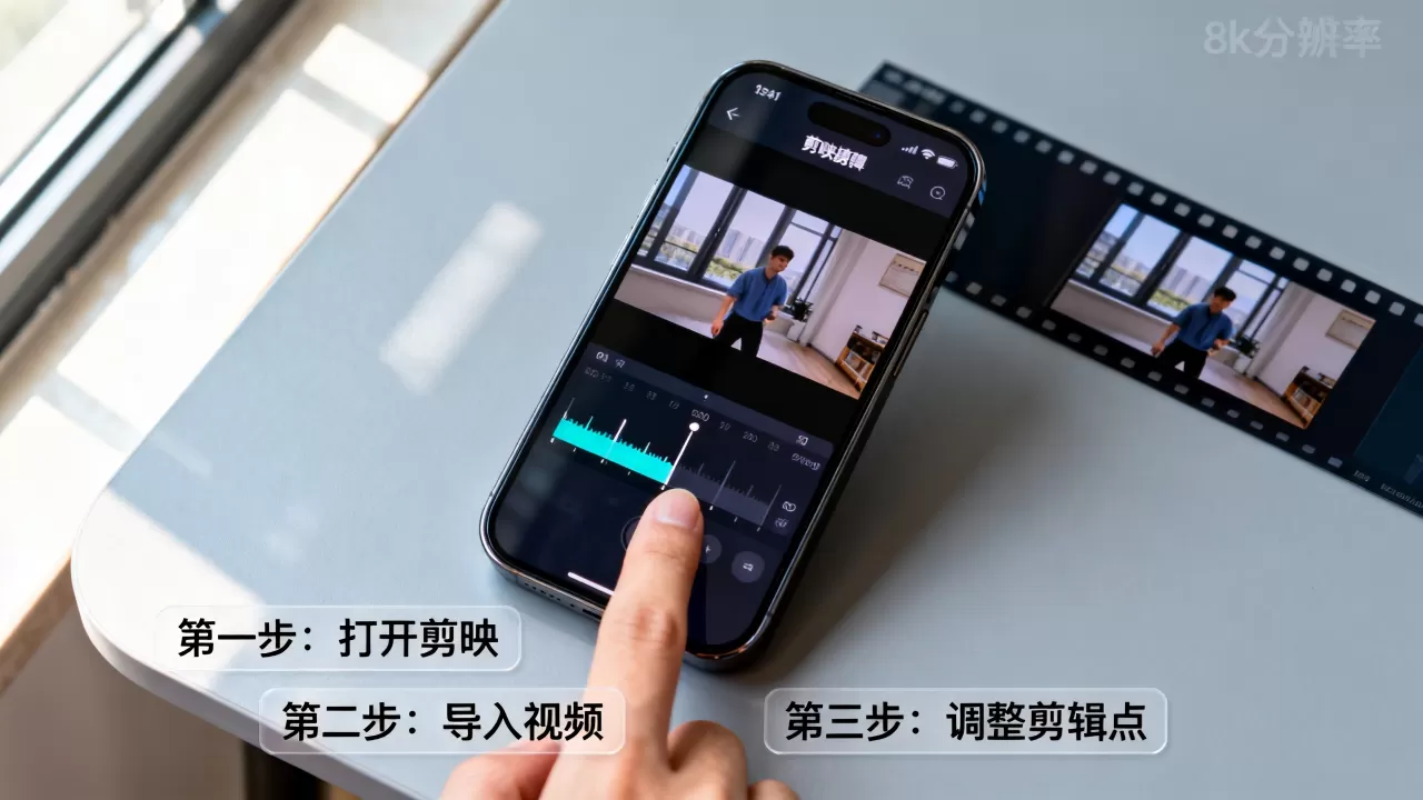 iphone怎么剪切视频，iphone剪辑视频教程