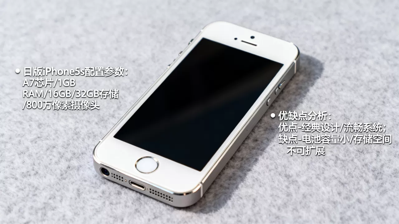 iphone5s日版怎么样，iphone5s日版配置参数及优缺点分析