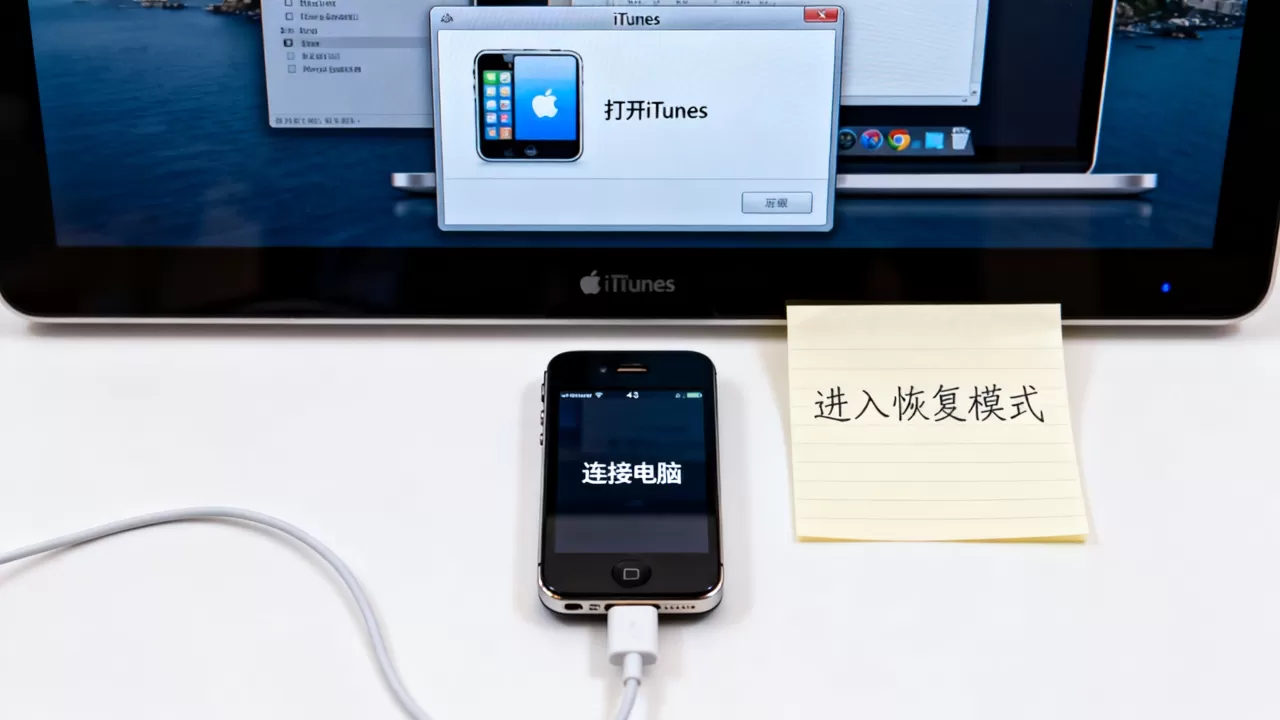 iphone4s升级ios8后怎么降级，iphone4s降级ios7教程