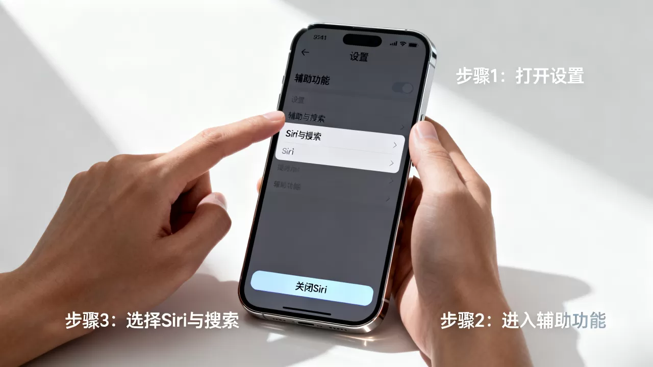 iphone语音怎么关闭,iphone语音助手关闭方法 iphone语音怎么关闭,iphone语音助手关闭方法