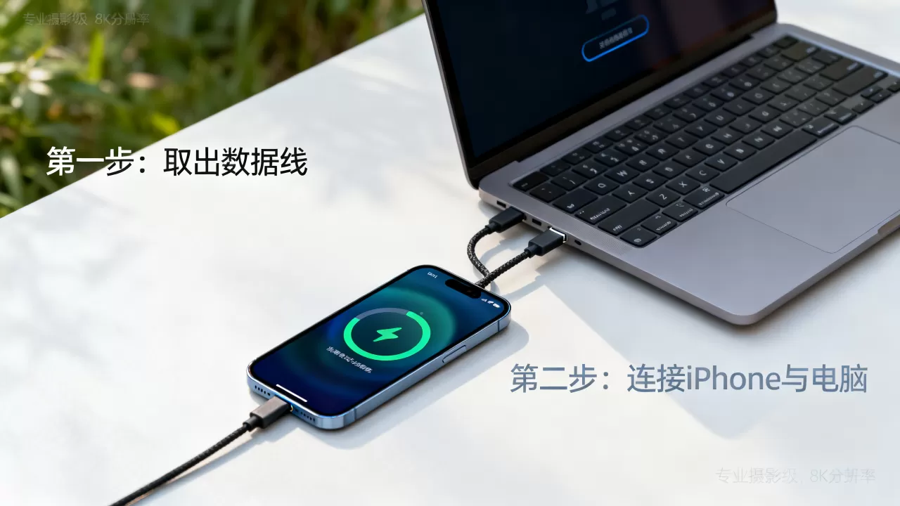 iphone数据线怎么连接电脑,iphone数据线连接电脑教程 iphone数据线怎么连接电脑,iphone数据线连接电脑教程