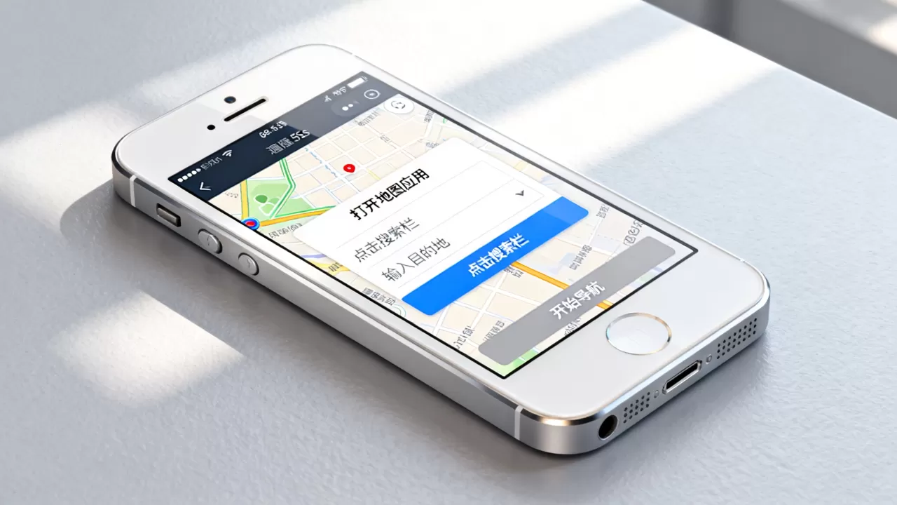 iphone5s自带地图怎么导航,iphone5s地图导航教程 iphone5s自带地图怎么导航,iphone5s地图导航教程