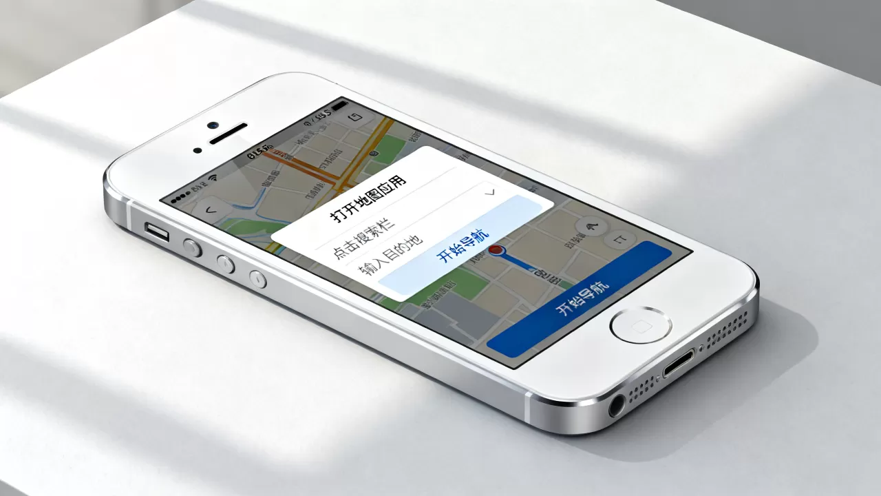 iphone5s自带地图怎么导航,iphone5s地图导航教程 iphone5s自带地图怎么导航,iphone5s地图导航教程