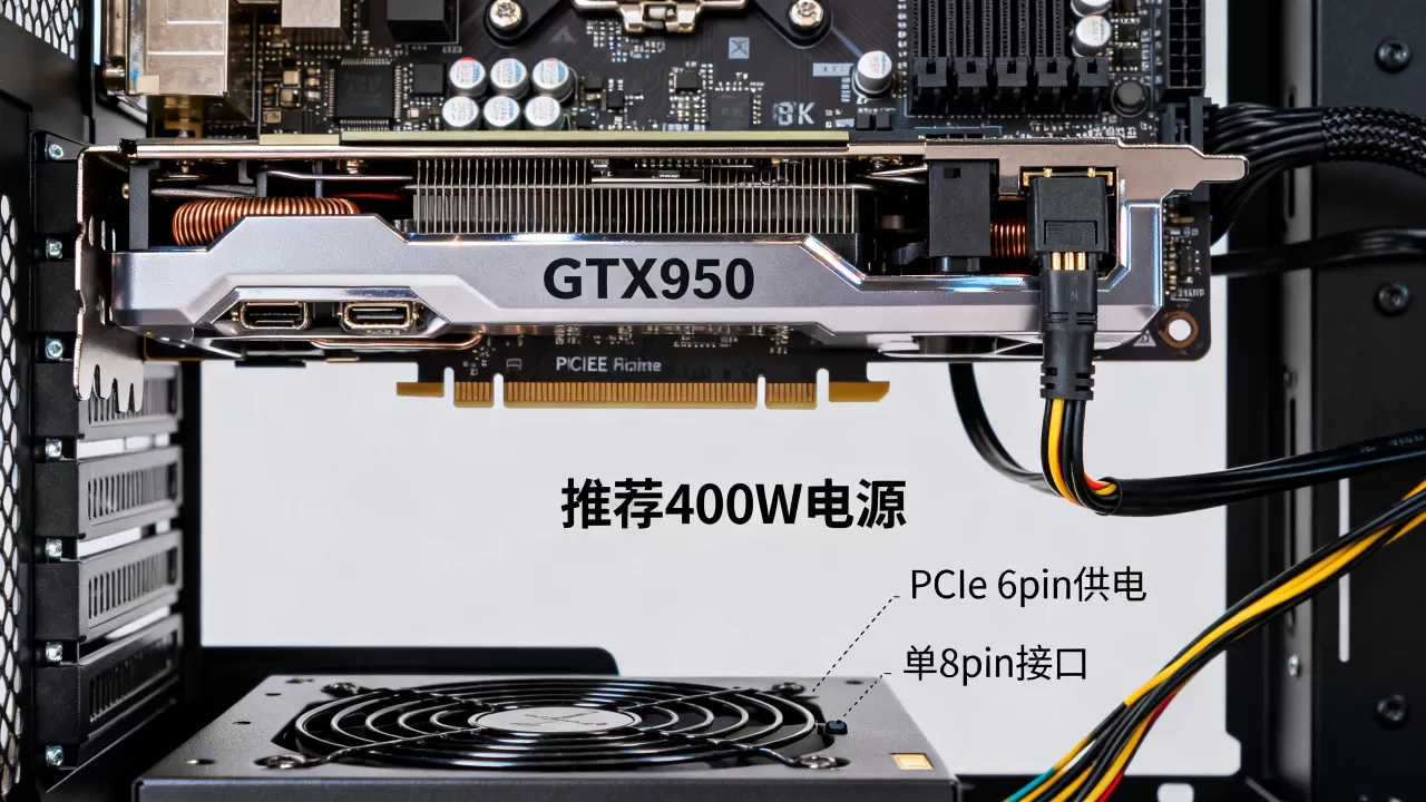 GTX950显卡电源用多大，GTX950显卡电源怎么选