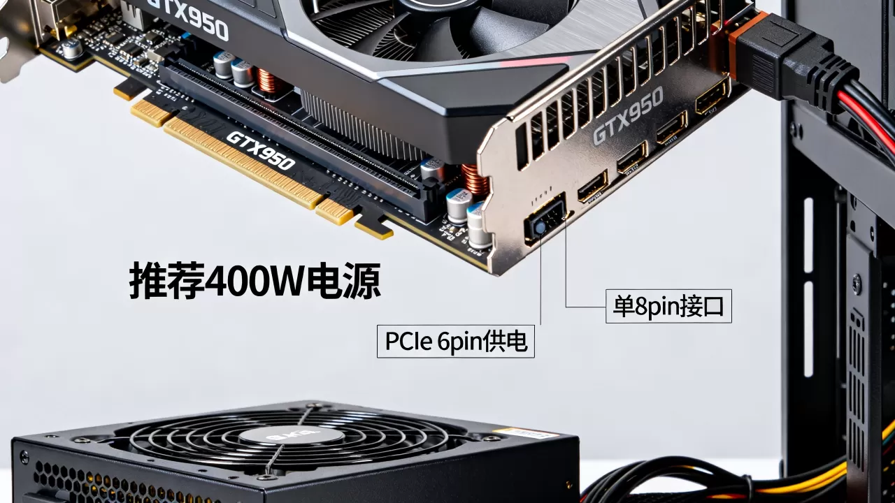 GTX950显卡电源用多大，GTX950显卡电源怎么选