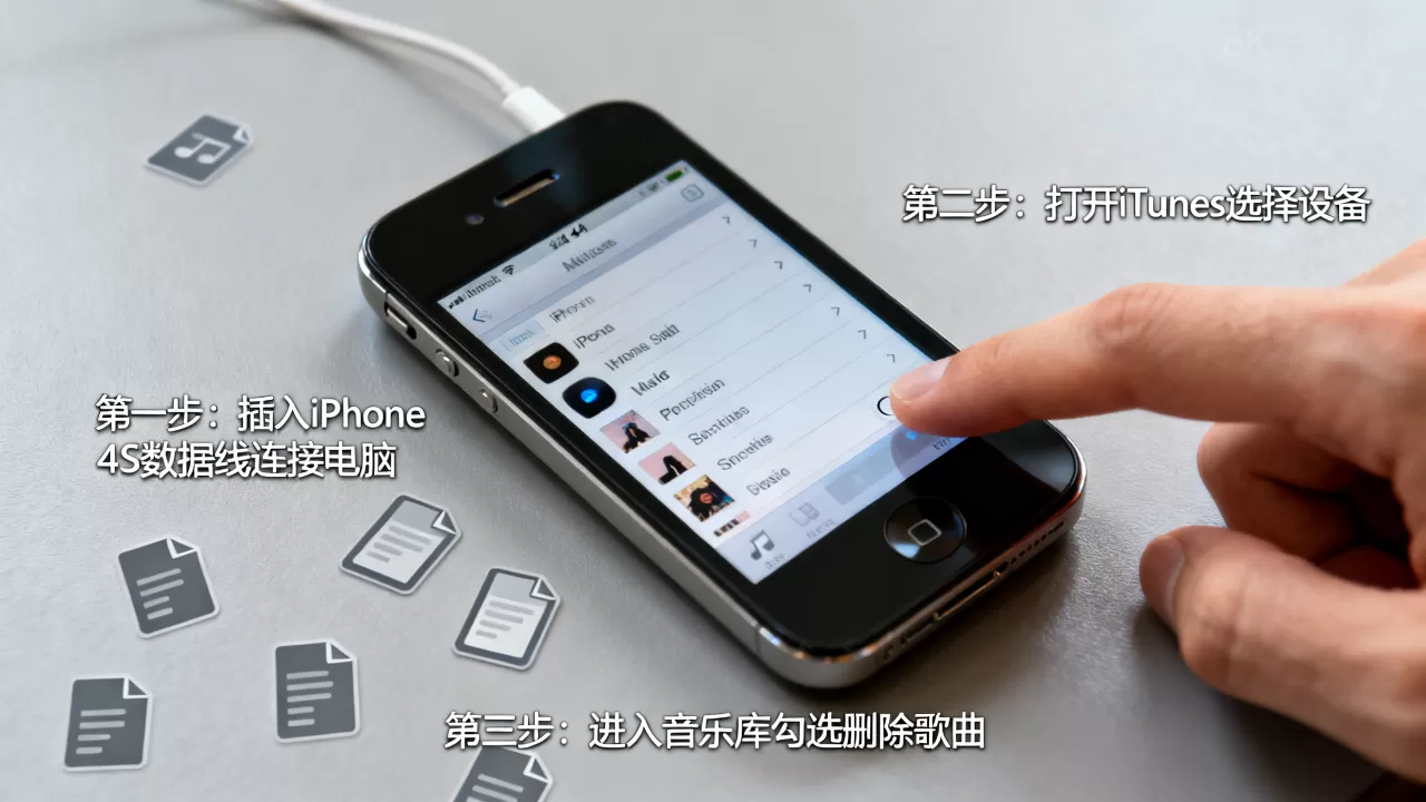 iphone4s怎么删歌曲,iphone4s删除音乐教程 iphone4s怎么删歌曲,iphone4s删除音乐教程