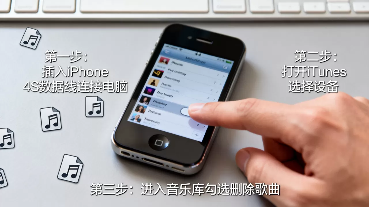 iphone4s怎么删歌曲,iphone4s删除音乐教程 iphone4s怎么删歌曲,iphone4s删除音乐教程