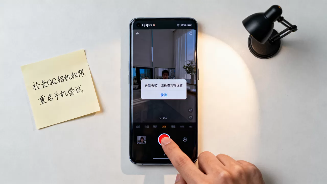 OPPO手机QQ录视频失败怎么办,手机QQ无法录制视频 OPPO手机QQ录视频失败怎么办,手机QQ无法录制视频