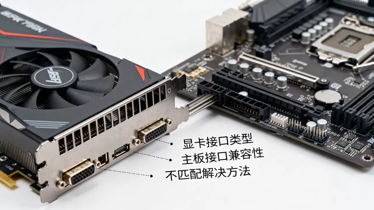 显卡接口怎么配主板,显卡接口与主板接口不匹配怎么办 显卡接口怎么配主板,显卡接口与主板接口不匹配怎么办