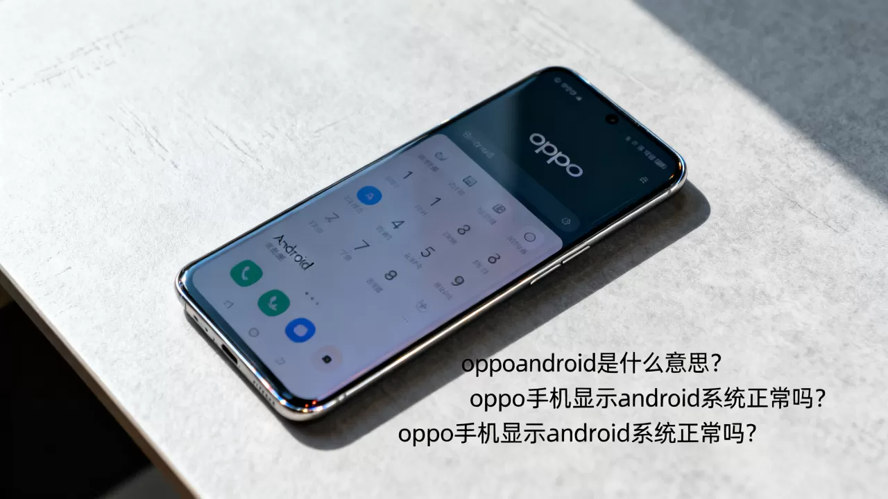 oppoandroid是什么意思,oppo手机显示android系统正常吗 oppoandroid是什么意思,oppo手机显示android系统正常吗