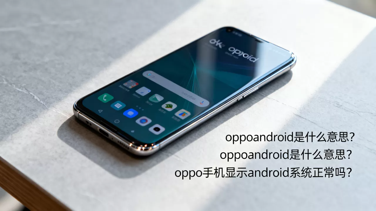 oppoandroid是什么意思,oppo手机显示android系统正常吗 oppoandroid是什么意思,oppo手机显示android系统正常吗