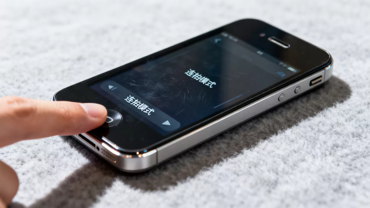 iphone4怎么连拍，iphone4连拍功能开启方法
