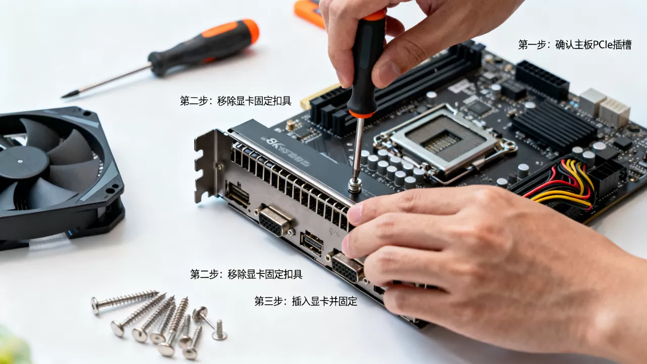 如何组装台式电脑显卡,台式机显卡安装教程 如何组装台式电脑显卡,台式机显卡安装教程