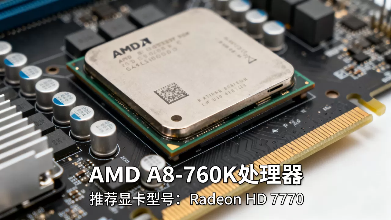 amd760k配什么显卡好，amd760k显卡