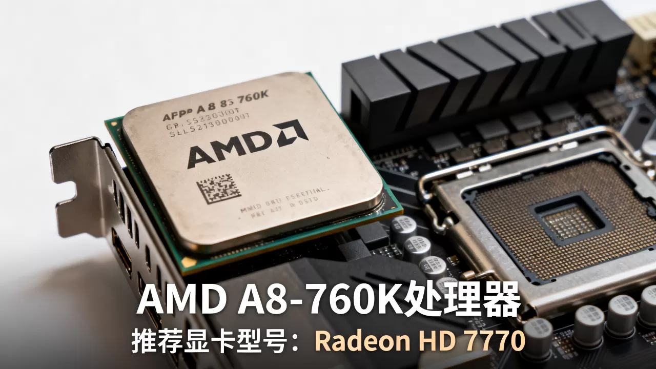 amd760k配什么显卡好，amd760k显卡