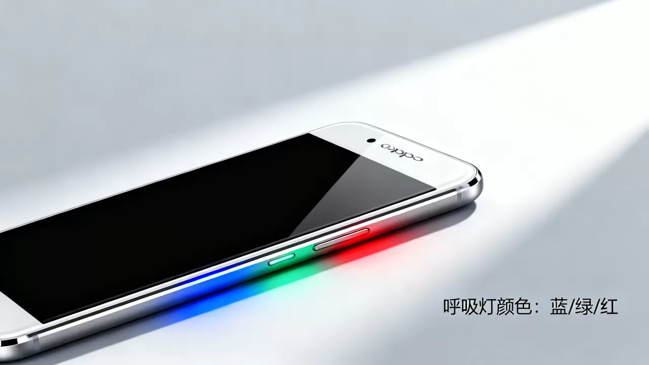 oppor9的呼吸灯是什么颜色，OPPO R9呼吸灯颜色