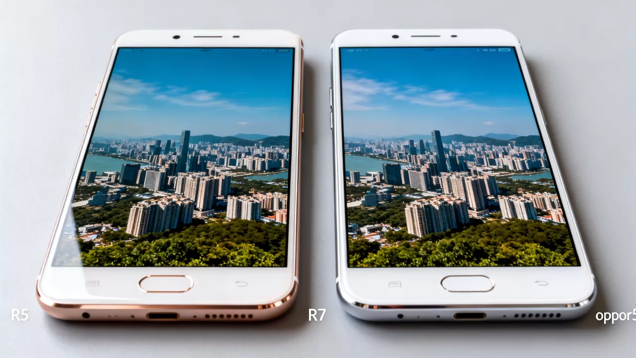oppor5为什么没有oppor7的屏清晰，手机屏幕清晰度差异