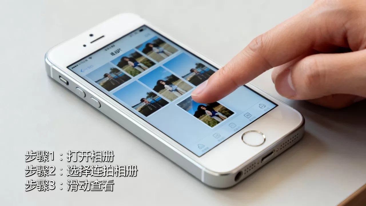 iphone5s连拍照片怎么看，iphone5s连拍照片如何查看
