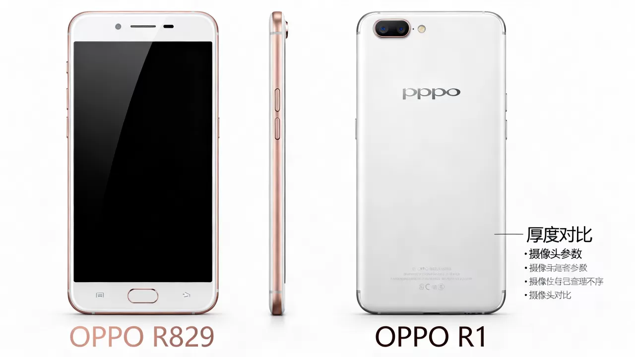 oppo r829和oppo r1有什么不一样,OPPOR829与R1区别 oppo r829和oppo r1有什么不一样,OPPOR829与R1区别