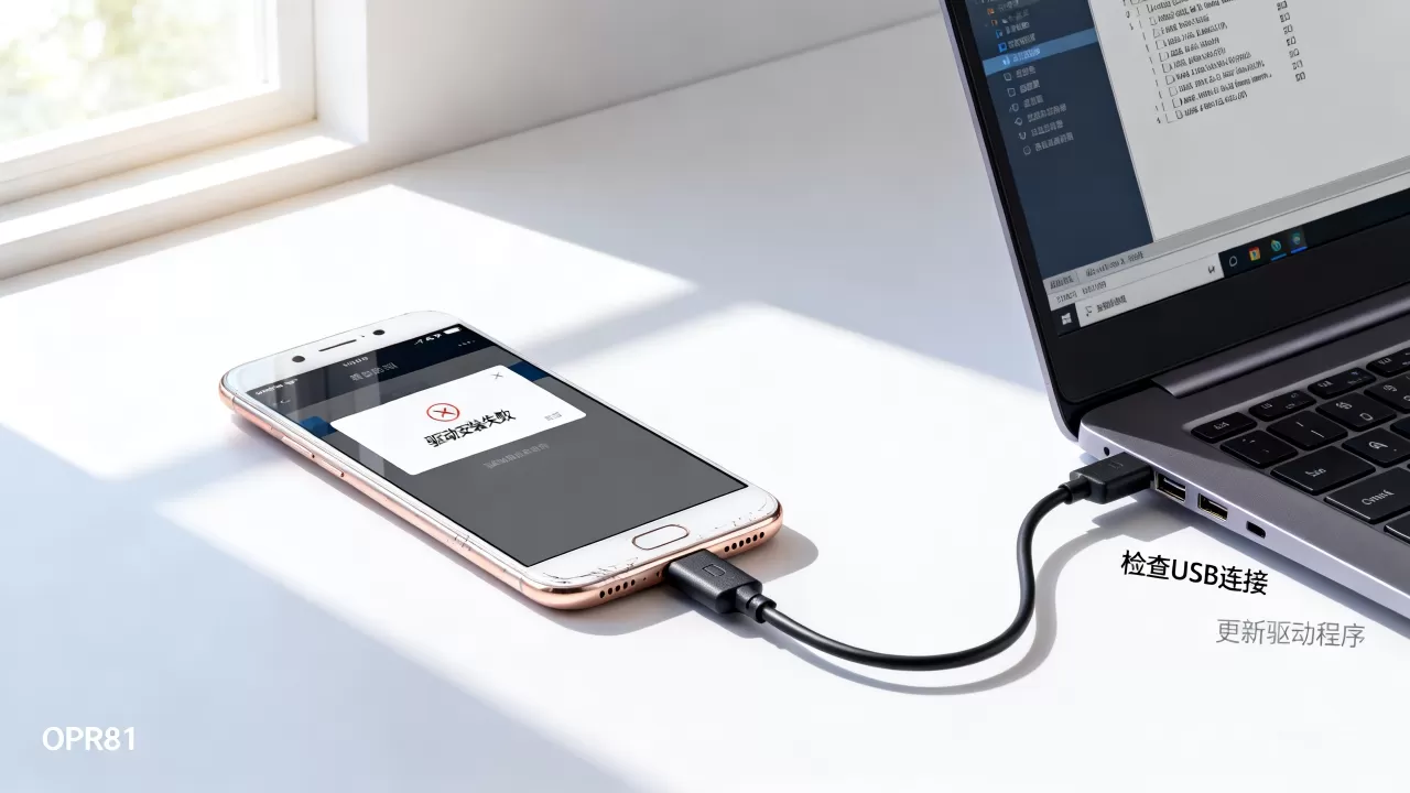 OPPOR821手机驱动安装失败怎么办？解决未能成功安装手机驱动